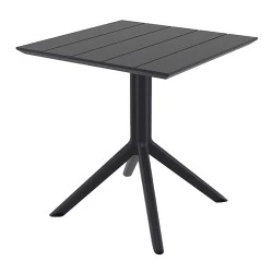 PARIS BLACK 80X80X74εκ. ΤΡΑΠΕΖΙ ΠΟΛ/ΝΙΟΥ PARIS BLACK 80X80X74εκ. ΤΡΑΠΕΖΙ ΠΟΛ/ΝΙΟΥ