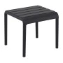 PARIS BLACK ΤΡΑΠΕΖΙ 42X41X40εκ. ΠΟΛ/ΝΙΟΥ