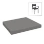 PARIS ΜΑΞΙΛΑΡΙ LOUNGE ΠΟΛ/ΝΑΣ 50Χ48Χ5εκ. DARK GREY