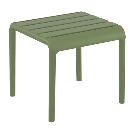 PARIS OLIVE GREEN ΤΡΑΠΕΖΙ 42X41X40εκ. ΠΟΛ/ΝΙΟΥ