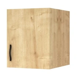 Melamine one - door wardrobe loft Victoria Megapap in oak color 50x60x59cm. Melamine one - door wardrobe loft Victoria Megapap in oak color 50x60x59cm.