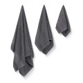 Piramit bath towels set of 3 pcs 450gr/m²  grey color