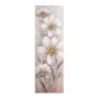 OIL PAINTING ON TOP OF PRINTED CANVAS OF WHITE FLOWERS 40X3Χ120CM