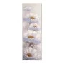 OIL PAINTING ON TOP OF PRINTED CANVAS OF FLOWERS 40Χ3Χ120CM