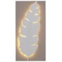 FEATHER OIL PAINTING WITH LED LIGHT ON PRINTED CANVAS 70X140CM