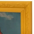 HANDMADE PAINTING WITH WOMAN IN PS FRAME 70X105CM