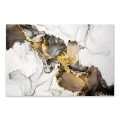 "Abstract Golden Dream" Megapap painting on canvas digital printing 100x70x3cm.