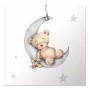"Baby Bear" Megapap painting on canvas digital printing 40x40x3cm.