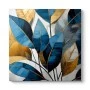 "Botanical Leaves" Megapap canvas painting digital printing 100x100x3cm.