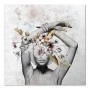"Hidden Face" Megapap canvas painting digital printing  60x60x3cm.