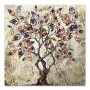 "Tree And Leaves" Megapap painting on canvas digital printing 100x100x3cm.
