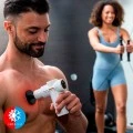 Neck, head and body massage gun with Hot&Cold function 25W Innovagoods V0103719
