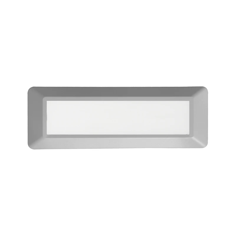 LED ceiling light IP65 4W color gray 23x2.7x8cm.