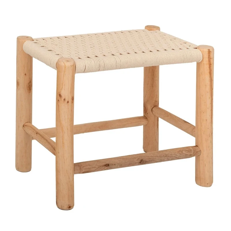 KNITTED STOOL 49X30X40CM