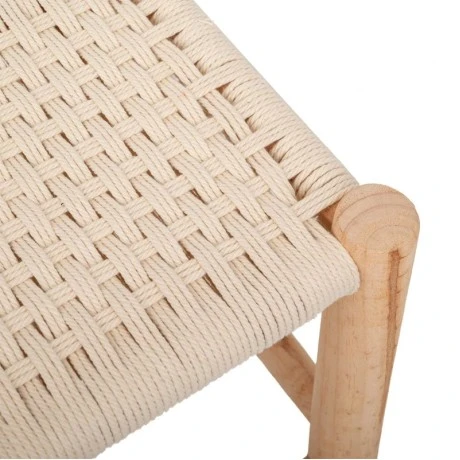 KNITTED STOOL 49X30X40CM