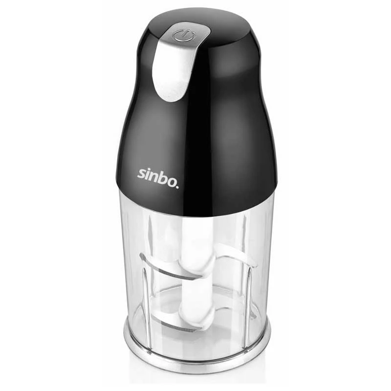SINBO SHB-3106 400W multi chopper in black color 11x11x27cm.