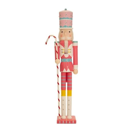 MULTICOLOR WOODEN NUTCRACKER 28Χ25Χ150CM