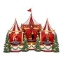 XMAS RESIN CIRCUS WITH TURNING FIGURES MUSIC AND LED LIGHT 45X27X36,5CM