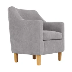 BETA Armchair Light Grey Fabric BETA Armchair Light Grey Fabric