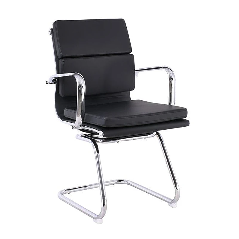 BF4800V Office Visitor Armchair Black Pu