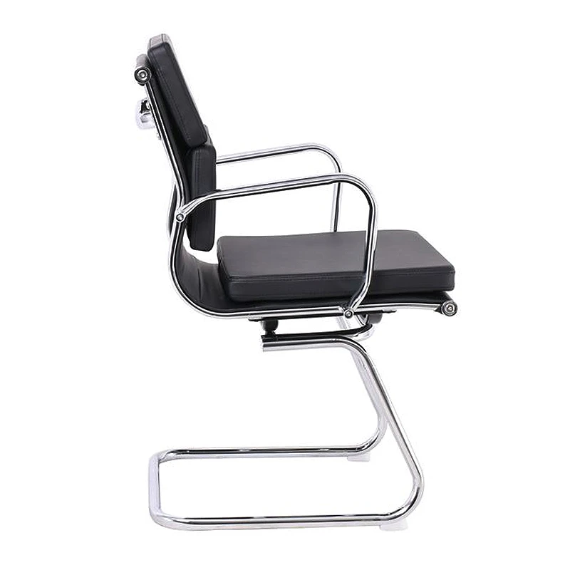 BF4800V Office Visitor Armchair Black Pu