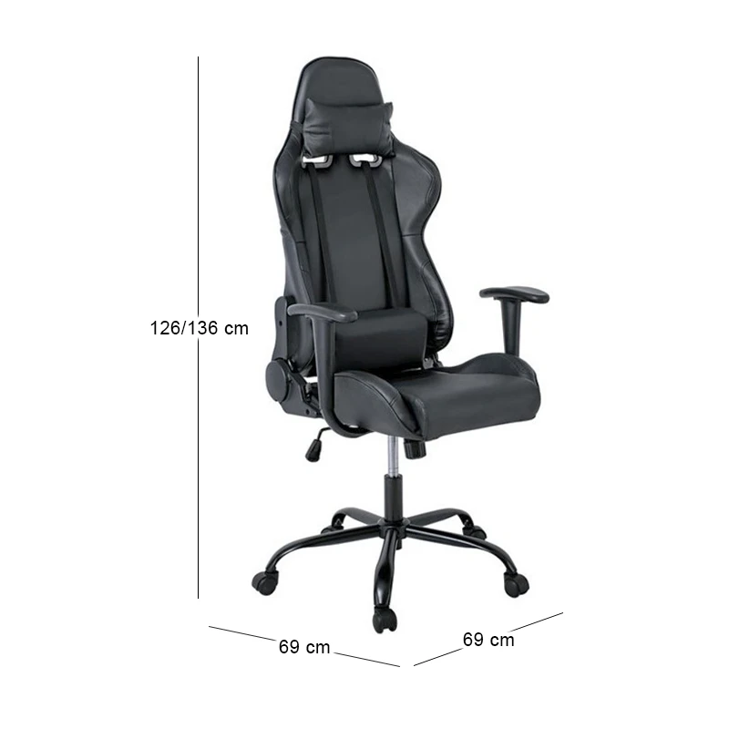 BF8350 Gaming Armchair Pu Black