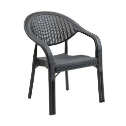 BAMBOO Pro Armchair PP-UV Anthracite