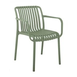 MODA Stackable Armchair-Pro PP-UV Green