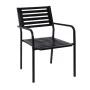 VERA Armchair Steel Black