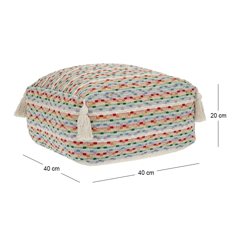 FLOOR PILLOW 40X40X20CM