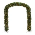 CHRISTMAS PRE-LIT ARCH 270Χ300CM WITH 840WARM WHITE LED 8 FUNCTIONS 31V 7,2W