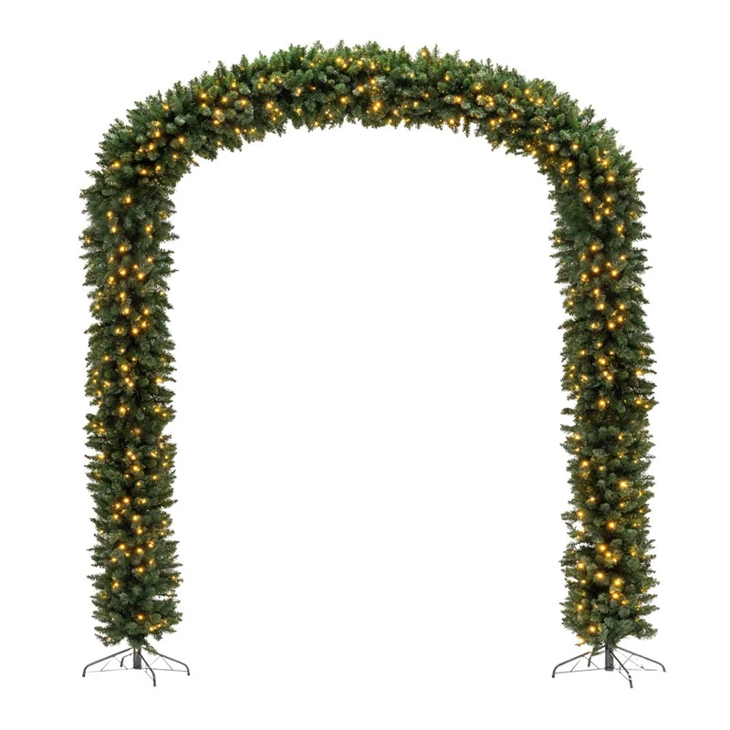 CHRISTMAS PRE-LIT ARCH 270Χ300CM WITH 840WARM WHITE LED 8 FUNCTIONS 31V 7,2W