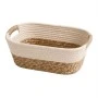 NATURAL PAPER ROPE BASKET 33X24X16CM