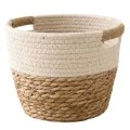 NATURAL PAPER ROPE BASKET D25X19CM