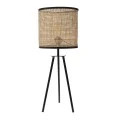 DECO NATURAL RATTAN FLOOR LAMP D25x63CM