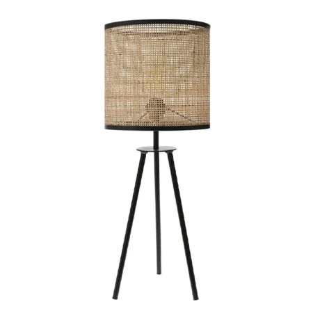 DECO NATURAL RATTAN LAMP D25x63CM