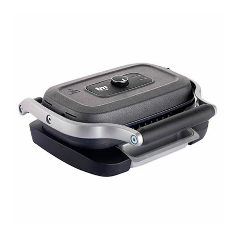 Grill 1300W with lid and adjustable thermostat