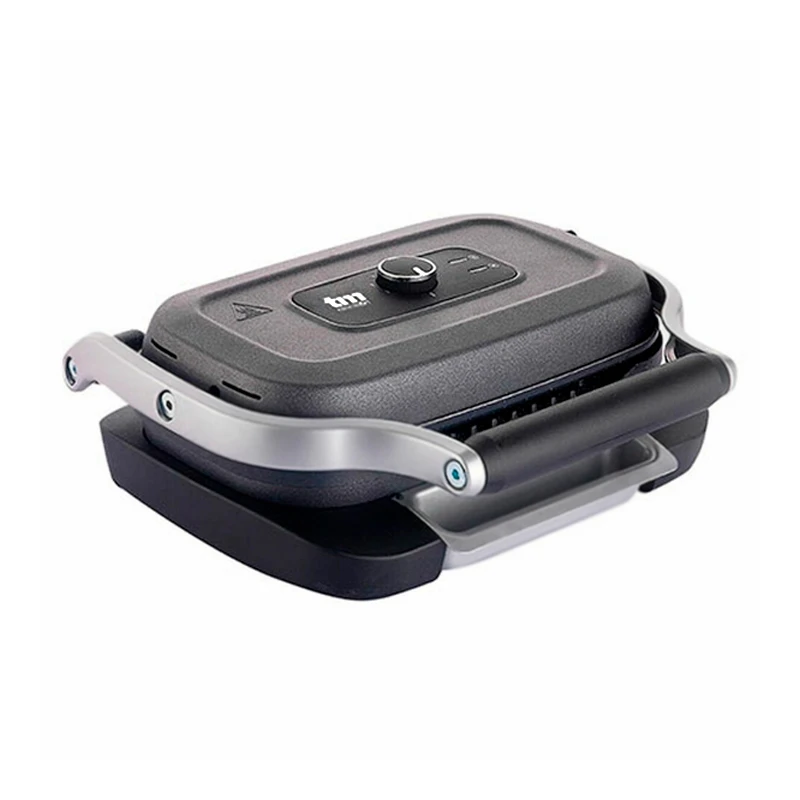 Grill 1300W with lid and adjustable thermostat