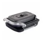 Grill 1300W with lid and adjustable thermostat