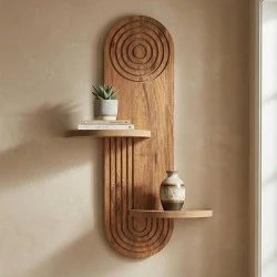 Ραφιέρα τοίχου Artwill Megapap Mdf χρώμα oak 46x13x70εκ. Ραφιέρα τοίχου Artwill Megapap Mdf χρώμα oak 46x13x70εκ.