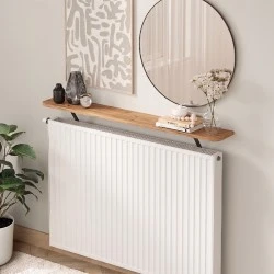Ραφιέρα τοίχου Barca Megapap χρώμα pine oak 120x17,5x20,4εκ.