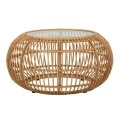 ROUND RATTAN COFFEE TABLE 85X85X45CM