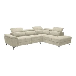 ROMEO Right Facing Corner-Relax Sofa, Beige Fabric ROMEO Right Facing Corner-Relax Sofa, Beige Fabric
