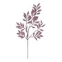 ROSE GOLD GLITTER FERN STEM 80CM