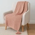 ROTTEN APPLE KNITTED WITH TASSELS 130X170CM