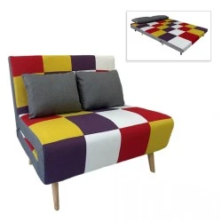 SARA PATCHWORK ΥΦΑΣΜΑ ΚΑΝΑΠΕΣ/ΚΡΕΒΑΤΙ 134Χ80εκ. SARA PATCHWORK ΥΦΑΣΜΑ ΚΑΝΑΠΕΣ/ΚΡΕΒΑΤΙ 134Χ80εκ.