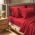 Tonne double flat sheet in red color (240x260)