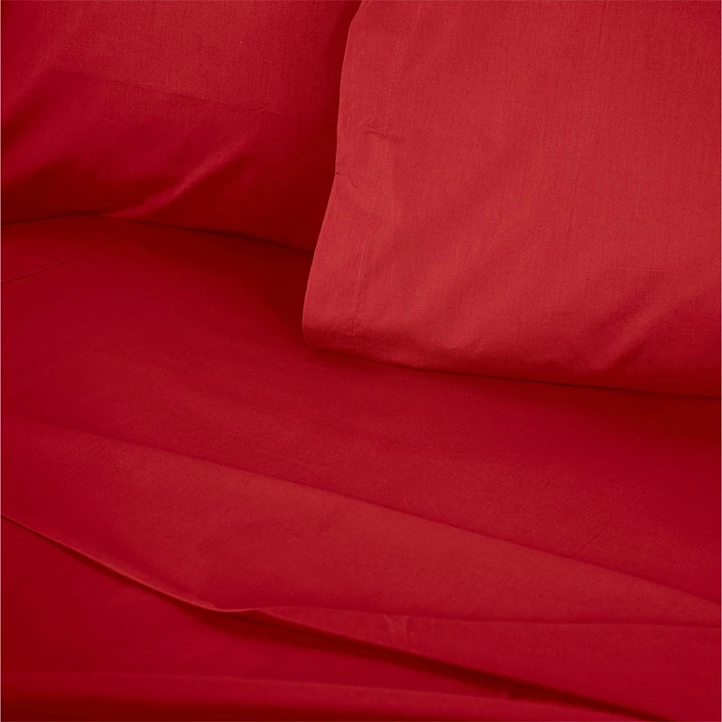 Tonne double flat sheet in red color (240x260)