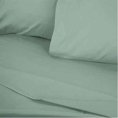 Σεντόνι Tonne Cotton Box Διπλό (240x260) χρώμα πράσινο