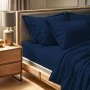 Tonne double flat sheet in dark blue color (240x260)